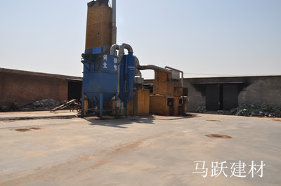 馬躍建材清明節(jié)假日期間開(kāi)展工廠(chǎng)地面硬化，工廠(chǎng)綠化工作